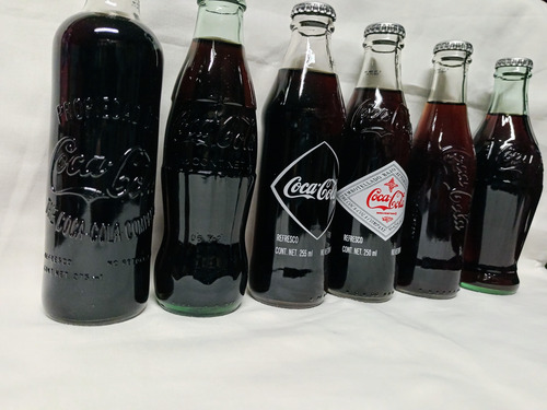 Coca Cola 80 Años 6 Botellas (Usado)