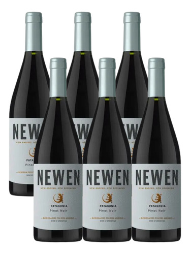 Vino Newen Pinot Noir 750 Ml. Caja 6 Botellas