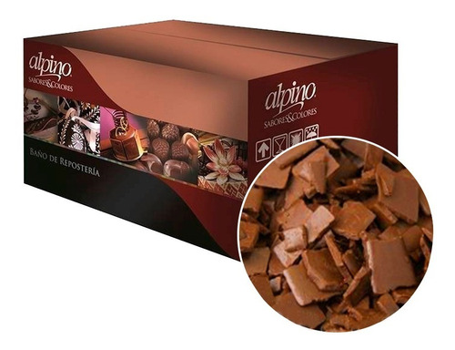 Chocolate Alpino Combo 3 Cajas X 5 Kg Ciudad Cotillón N