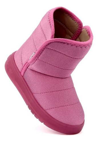 Botas Bebe Molekinha Abrigada Botita Abrojo Niñas 20 Al 25