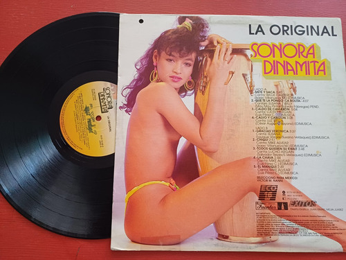 Sonora Dinamita-lp Nacional-discos Fuentes-1991-cumbias (Usado)