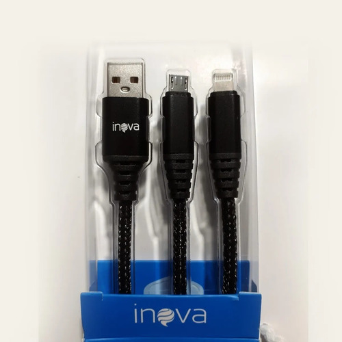Cable Micro Usb V8 Y iPhone 5/6/7 2.0a - Alta Velocidad