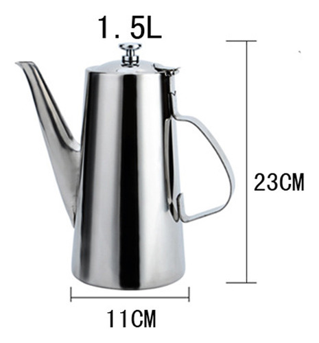 1.5l / 2l Jarra De Agua De Material Acero Inoxidable 2l