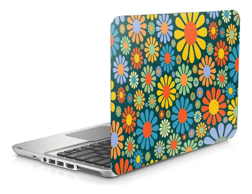 Skin Adesivo Protetor Para Notebook 15 Flores Flowers D1