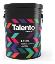 Comprar Pintura Latex Lavable Talento Int\u002Fext 10 Lts + Rodillo
