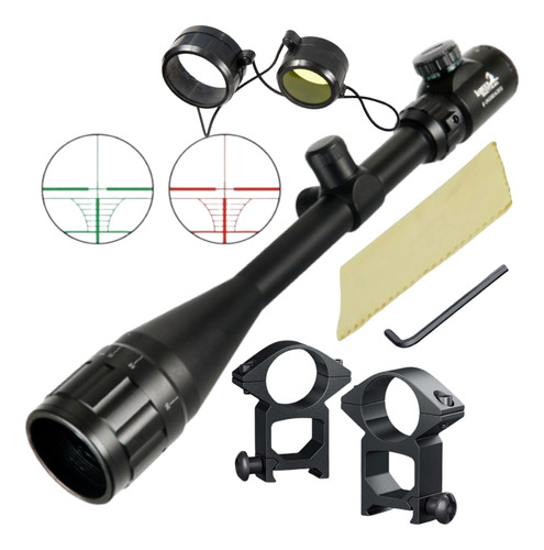 Mira Lancer Tactical 6-24x50 Red Y Green Iluminacion Dot P