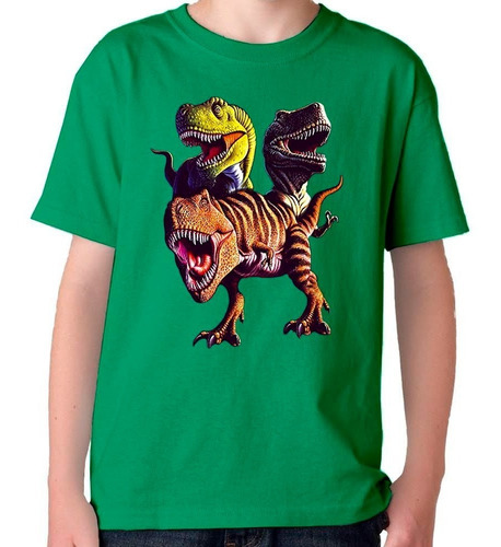 Remera Camiseta Dinosaurios Jurassic Word En Varios Colores