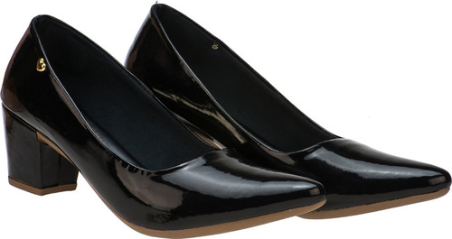 Sapato Feminino Scarpin Salto Grosso Conforto | P02a2pi.scp