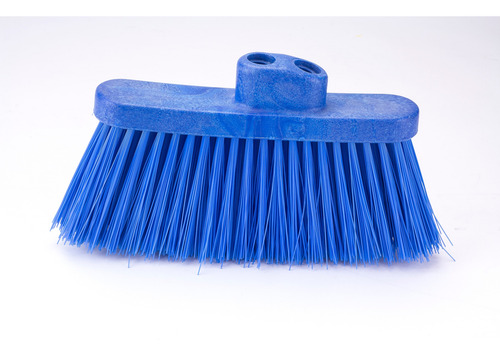 El Castor Escoba Angular Fibra Pbt 4701b Azul
