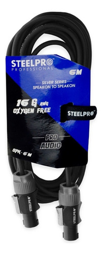 Cable Speakon 6m Steelpro Spk-6m Libre D Oxigeno Profesional