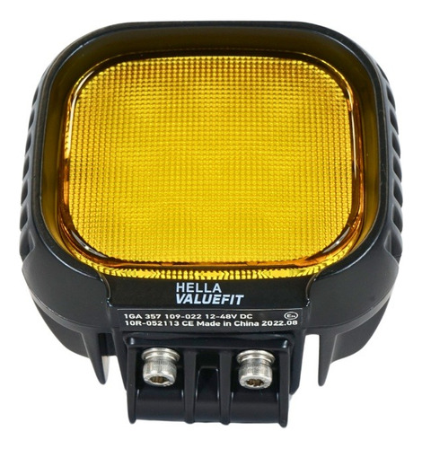 Faro Trabajo Cuadrado Led Mv Ambar Hella 3000 Lume
