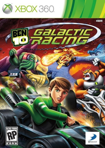 Ben 10 Galactic Racing Xbox360 Fisico Original