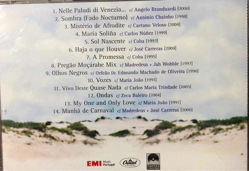 Teresa Salgueiro (voz Madredeus) Cd. Obrigado (Usado)