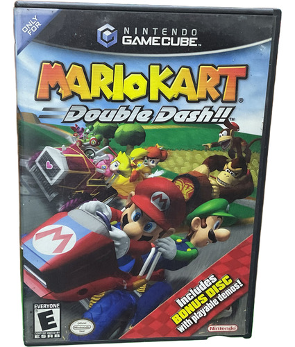 Mario Kart Double Dash Version Doble Disco Gamecube Original (Reacondicionado)