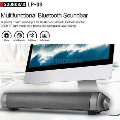 Inalámbrica Bluetooth Tv Hifi Sound Bar Altavoces Cine En