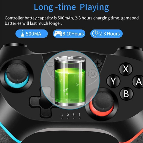 Control Inalámbrico Nintendo Switch Bluetooth Gamepadturbo