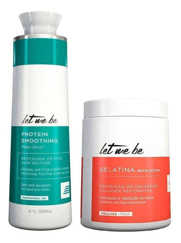 Let Me Be Progressiva Passo Unico + Gelatina 1 Kg