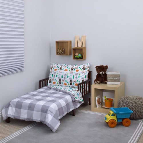 Carters - Woodland Boy - Juego De Cama Para Niños De 4 Pieza