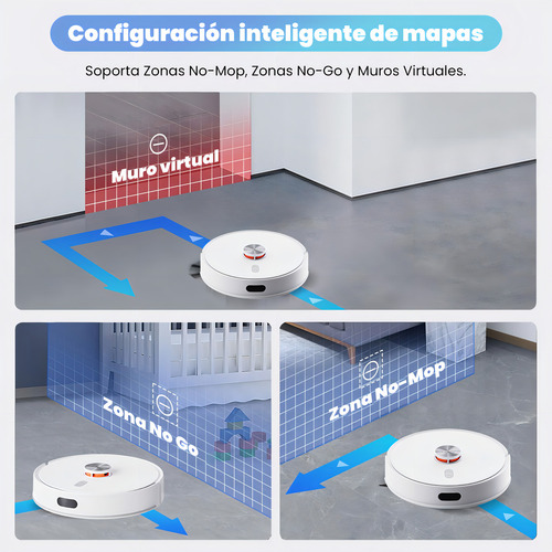 Lydsto R1 Edge Aspiradora Y Trapeadora Robot Autocarga