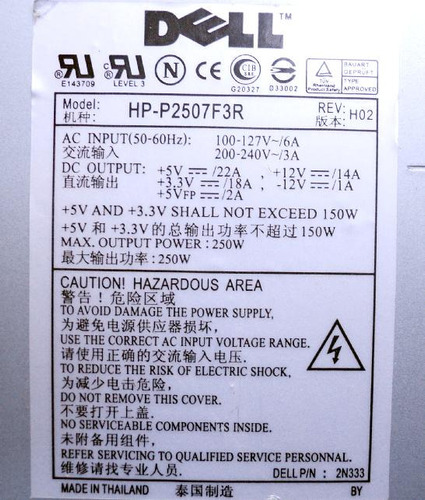 Fuente De Poder Certificada Atx Real Compatible Como Nueva (Usado)