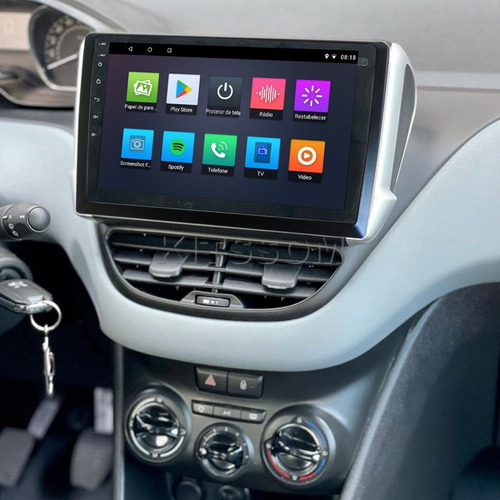 Multimídia Peugeot 2008 208 2017 2018 2019 2020 V2 Carplay 9