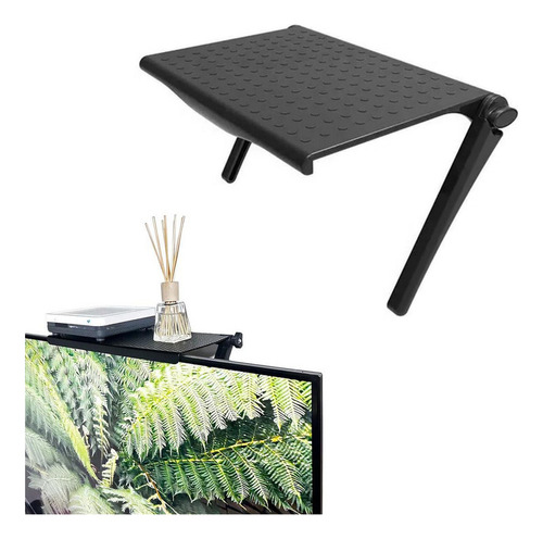 Zh Soporte Plegable For Decodificador Parte Superior Tv