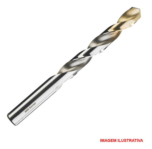 Kit 10 Broca 2.7 Mm Aço Rapido Ponta De Titanio Dormer A002