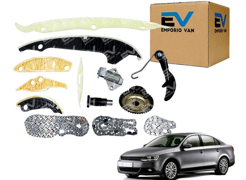 Kit Corrente Distribuição Vw Jetta Tsi 2.0 2011... Completo