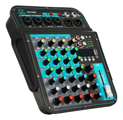 Mesa De Som Profissional 6 Canais Bivolt Bluetooth