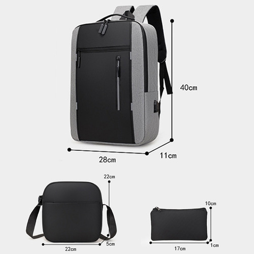 Bolso De Hombro Doble For Portátil De Negocios For Hombre