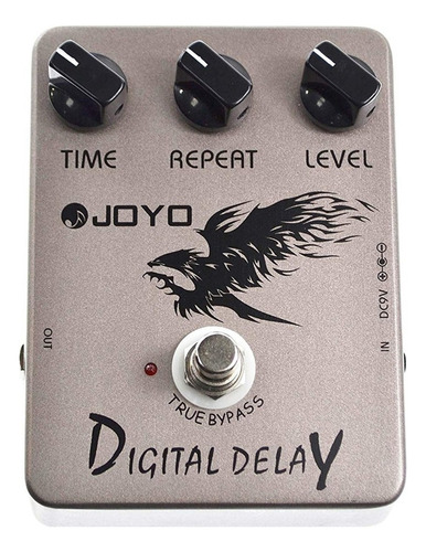 Pedal Joyo Digital Delay Jf-08 Color Plateado