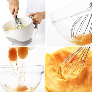 Batidor Globo De Acero Inoxidable Cocina