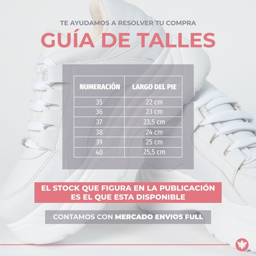 Imagen 4 de 10 de Zapatillas Moda Mujer Con Plataforma Sneakers Indra Varsovia