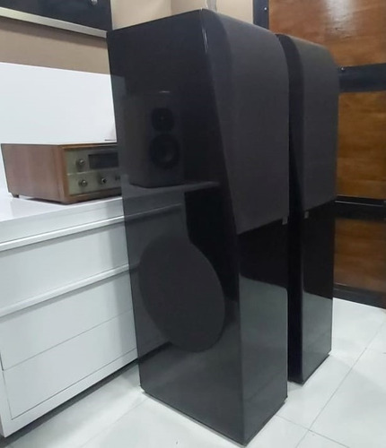 Imagem 3 de 9 de Par De Caixas Jbl Modelo L7 Black Piano