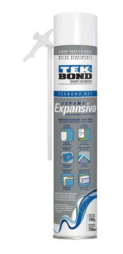 Espuma Expansiva Profesional 750ml / 740grs Tekbond