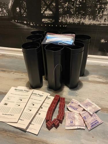 Kit Desratización Veneno Para Ratones