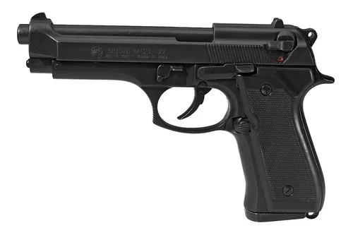 Pistola Semi Auto Fogueo 9mm Bruni Cal 92 9mm Beretta