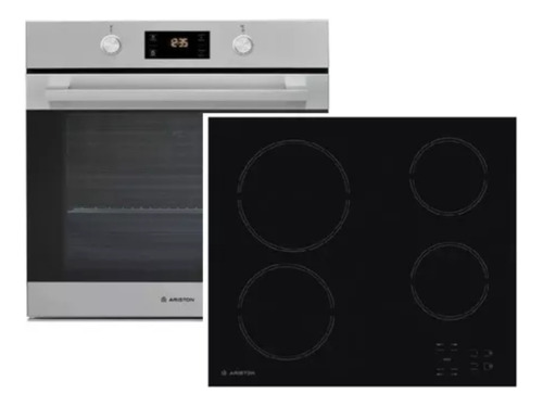 Combo Ariston Eléctrico Horno Fa5844 Anafe Hr611 