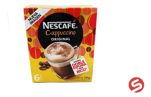 Nescafe Cappuccino 6pzs