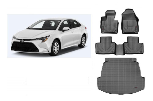 Alfombras Weathertech Para Toyota Corolla 2020/2022