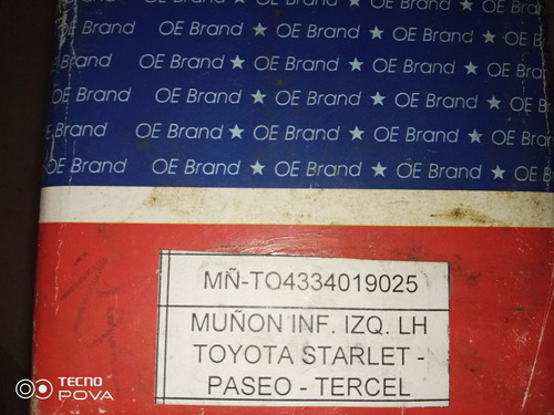 Muñón Inferior 43340-19025/toyota Corolla Starlet-izq/lh