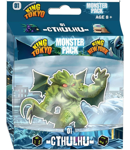 King Of Tokyo Juego Monster Pack Cthulhu Expansión Lelab