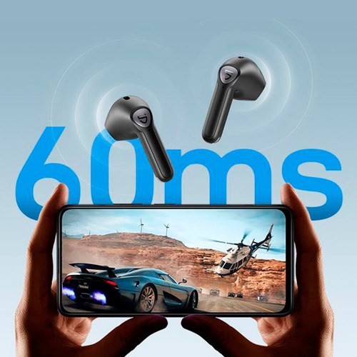 Imagen 5 de 10 de Auriculares Inalámbricos Soundpeats Bluetooth 5.2 Trueair 3