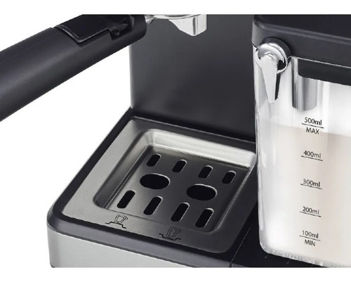 Imagen 6 de 8 de Cafetera Express Con Espumador 20 Bares Peabody Pe-ce5007ixn
