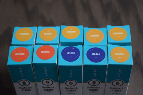 Select Cbd Oil Vape Pen 0.5ml (vape De Cbd) Sabor Menta
