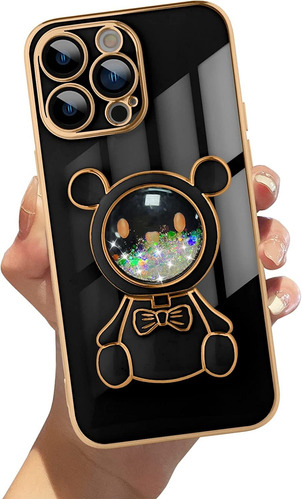 Funda Para iPhone 13 Pro Max 6.7 PuLG. Diseño De Oso 3d - N