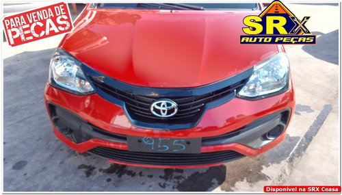 Imagem 1 de 9 de Sucata Toyota Etios 1.3 Flex Mec 2019 Peças