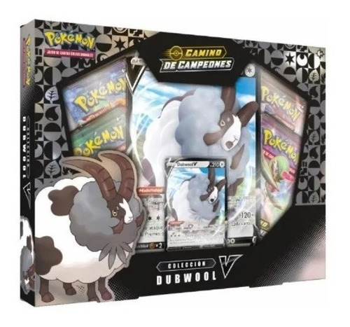 Pokemon Dubwool + Sobres + Carta Grande Set De Lujo Español