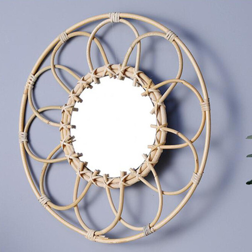 Espejo De Pared Circular Colgante De Dia Interior 18cm Para