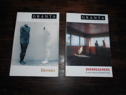 2 Revistas Granta, N°s 71 Y 72, Año 2000.         En Inglés.